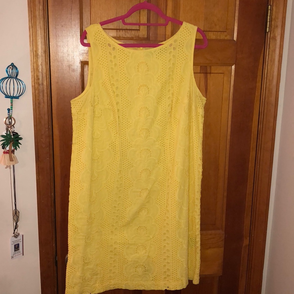EUC Chetta B yellow sun dress